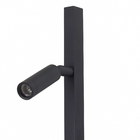 Luminária de Chão Preta de Metal Com LED Integrado 154,5m New Style Spotline