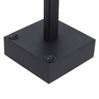 Luminária de Chão Preta de Metal Com LED Integrado 154,5m New Style Spotline