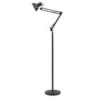 Luminária de Chão Preta Plástico 1,9M Office Lamp Gmh