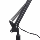 Luminária de Chão Preta Plástico 1,9M Office Lamp Gmh
