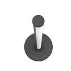 Luminária de Chão Preto Plástico e Metal IP20 1,4m Inspire