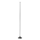 Luminária de Chão Preto Plástico e Metal IP20 1,4m Inspire
