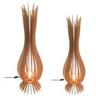 Luminária De Chão Santa Maria Mdf Luminária - Mdf Cru Kit Com