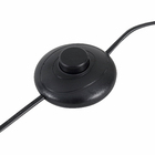 Luminária de Chão sem Cúpula Clean Imbuia Madeira E27 1,30m Fox Lustres