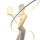 Luminária De Chão Skylight Atena 4036 180cm E27 Led Bivolt Br