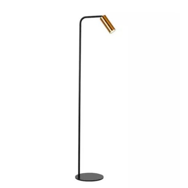 Luminária De Chão Slim Metálica Moderna P/1 Lâmpada Dicroica