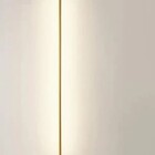 Luminária De Chão Slim Perfil P/ Fita Led 1,20m Base Metálica