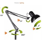 Luminária De Coluna Office Lamp - Preto