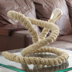 Luminária De Corda De Sisal