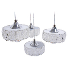 Luminária De Cristal Acrilico 8029 Branco Frio Iluminação Res