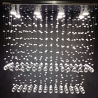 Luminária De Cristal Para Escritório/ Hotel De Luxo Com 60cm