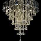 Luminária De Cristal Para Sala De Estar Com 50cm De Altura Bi