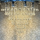 Luminária De Cristal Para Sala De Estar Com 50cm De Altura Bi