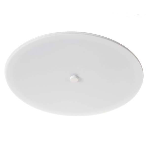 Luminária de Embutir Redonda Reta 32cm Branca Alloy