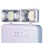 Luminaria De Emergencia 2 Farois Lampada Led Recarregavel Ilu