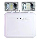 Luminaria De Emergencia 2 Farois Lampada Led Recarregavel Luz