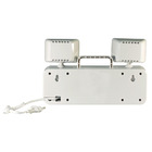 Luminaria De Emergencia 2 Farois Recarregavel Lampada Led 600