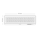 Luminária de Emergência 30Leds 100Lumens Elgin