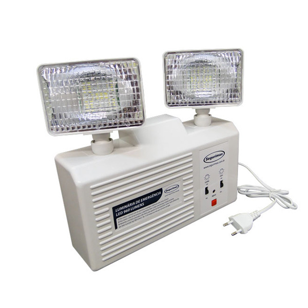 Luminária de Emergência 960Lumens Bivolt Segurimax Leroy Merlin