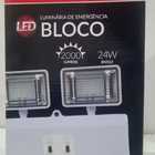 Luminária de emergência bloco 24w AVANT
