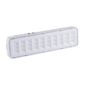 Luminária De Emergência Com 30 Leds Recarregavel Lampada Bateria Bivolt ...