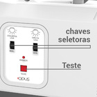 Luminária De Emergência Duplo Holofote 2000lumens Bivolt