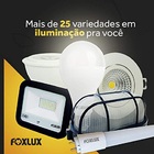Luminária De Emergência Foxlux Recarregável Bivolt Kit 2 Un