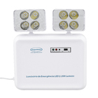 Luminária de Emergência LED 2200 Lumens e 2 Faróis Segurimax