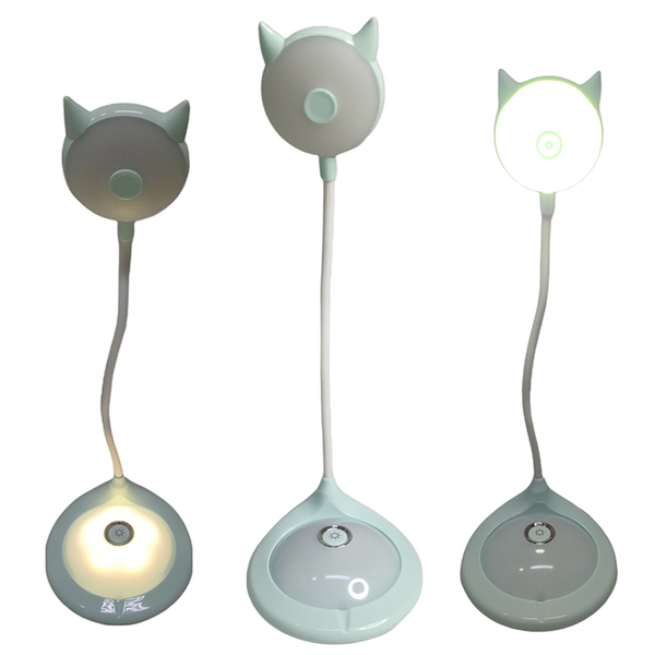 Luminaria De Gato Pet Touch Flexivel Abajur Quarto Sala Casa