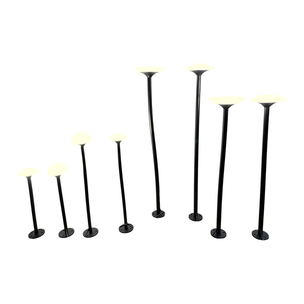 Luminária De Jardim Nordecor Pilze 6613 Led Bivolt Preto 3000