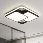 Luminária De Led De Sobrepor Quadrada Bivolt 32w 3 Em 1 Com L