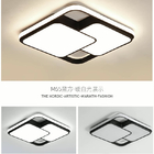 Luminária De Led De Sobrepor Quadrada Bivolt 32w 3 Em 1 Com L