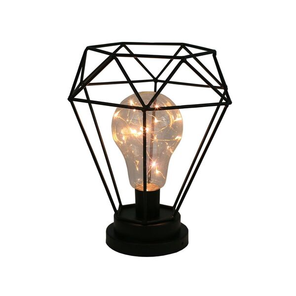 Luminaria De Mesa 19 7cm X 17cm X 20cm