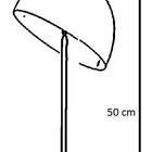 Luminária De Mesa 7625 Preto Direcionável P/ 1 Lâmp - Bivolt