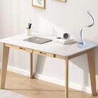 Luminária De Mesa/ Abajur Moderno Slim Perfil Curvo Led Integ