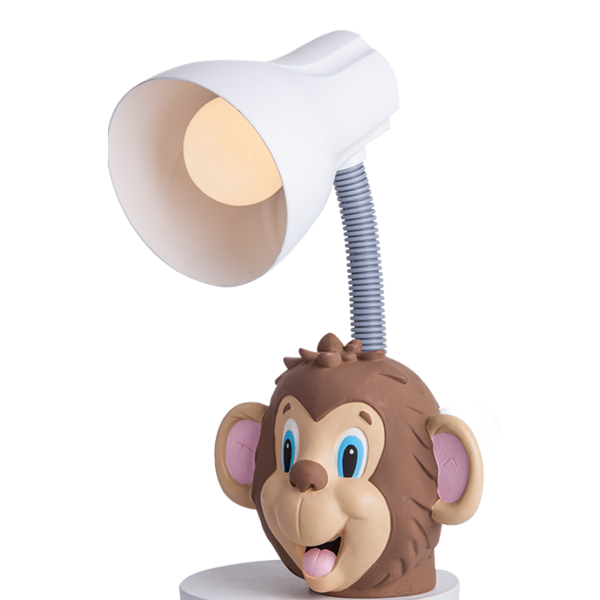 Luminária De Mesa Abajur Para Quarto Infantil Selva Safari C