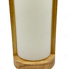 Luminária De Mesa Abajur 35cm Led 5w 2700k Touch Recarregável