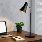 Luminária de Mesa Abajur Amélia Preta