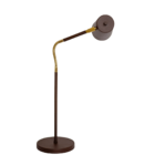 Luminária de Mesa Abajur Angel Marrom Cortem