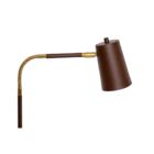 Luminária de Mesa Abajur Angel Marrom Cortem