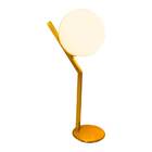 Luminária De Mesa Abajur Angular 1 E-27 Dourado St1591