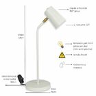 Luminária de Mesa Abajur Clara Branca