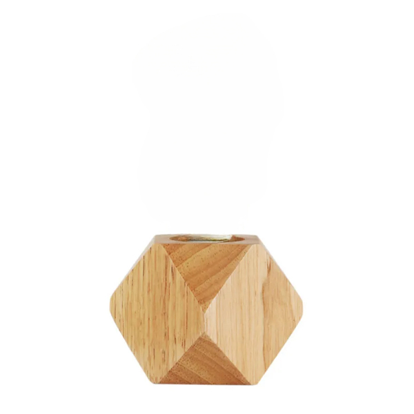 Luminária De Mesa Abajur De Madeira Retrô 8 5cm 1e27