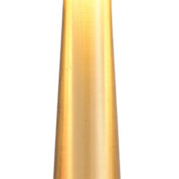 Luminária De Mesa Abajur Dourado Touch Led 3w 3 Cores Regarre