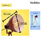 Luminaria De Mesa Abajur Em Aco Com Tripé Foco Direcionavel