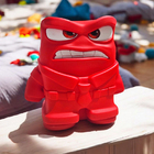 Luminária De Mesa Abajur Grande Divertidamente Raiva