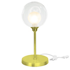 Luminária De Mesa Abajur Harmony Dourado