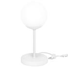 Luminária De Mesa Abajur Orby Branco