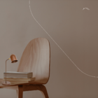 Luminária de Mesa Abajur Ralph Marrom Cortem