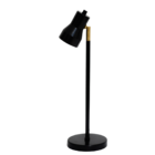 Luminária de Mesa Abajur Robbie Preto